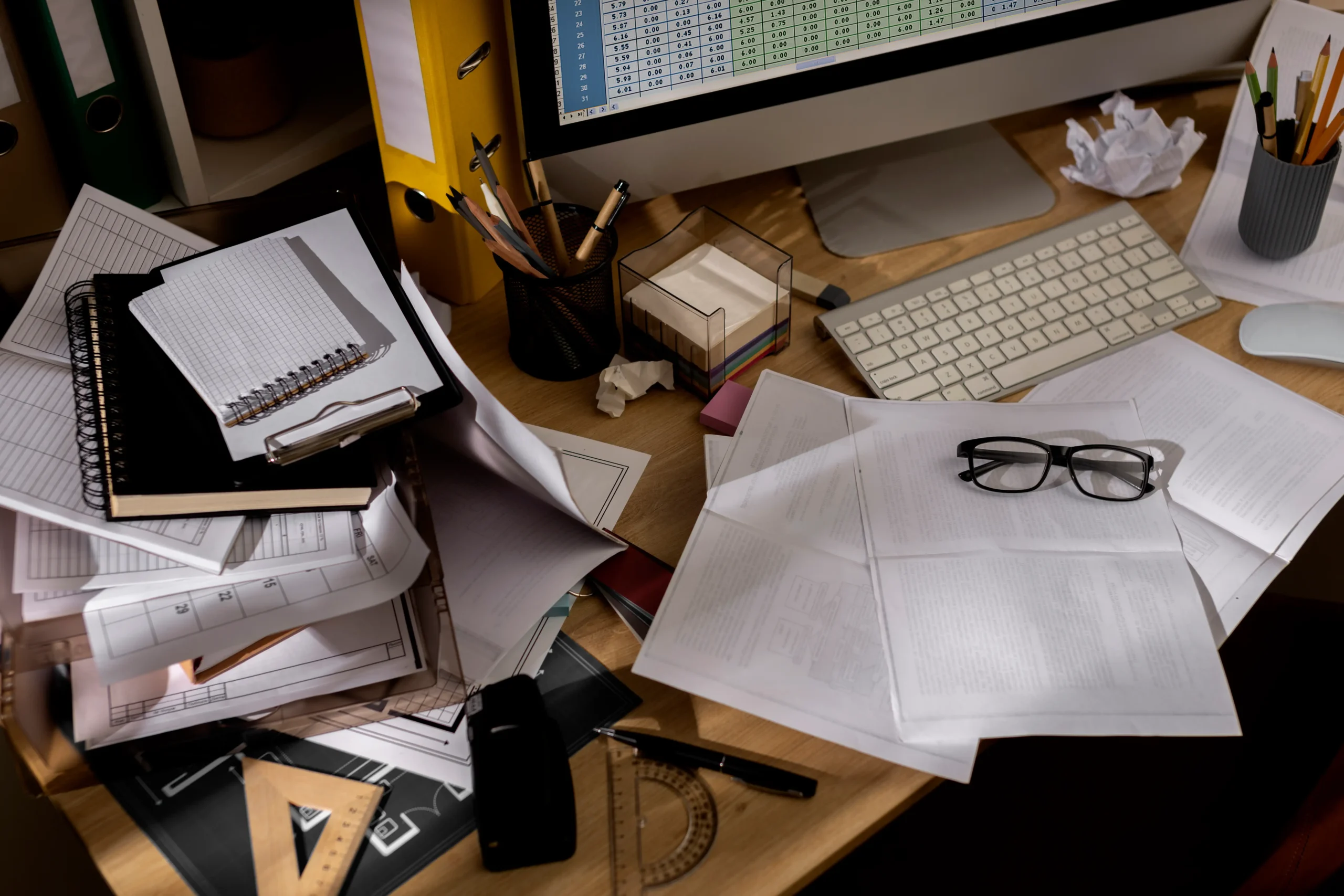 Ne vous l'aisé pas submerger par le travail.